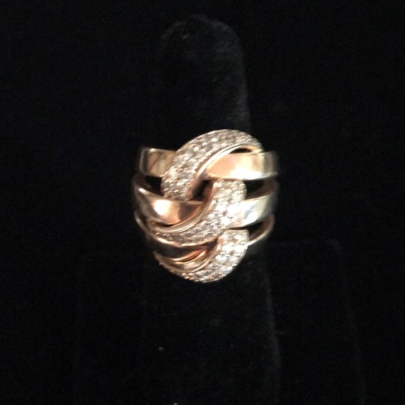 Effy Jewelry - Effy 14k rose gold and diamond ring